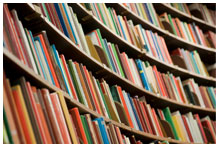 Shelf of books